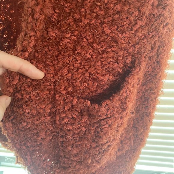 Rust orange cardigan - Picture 3 of 4